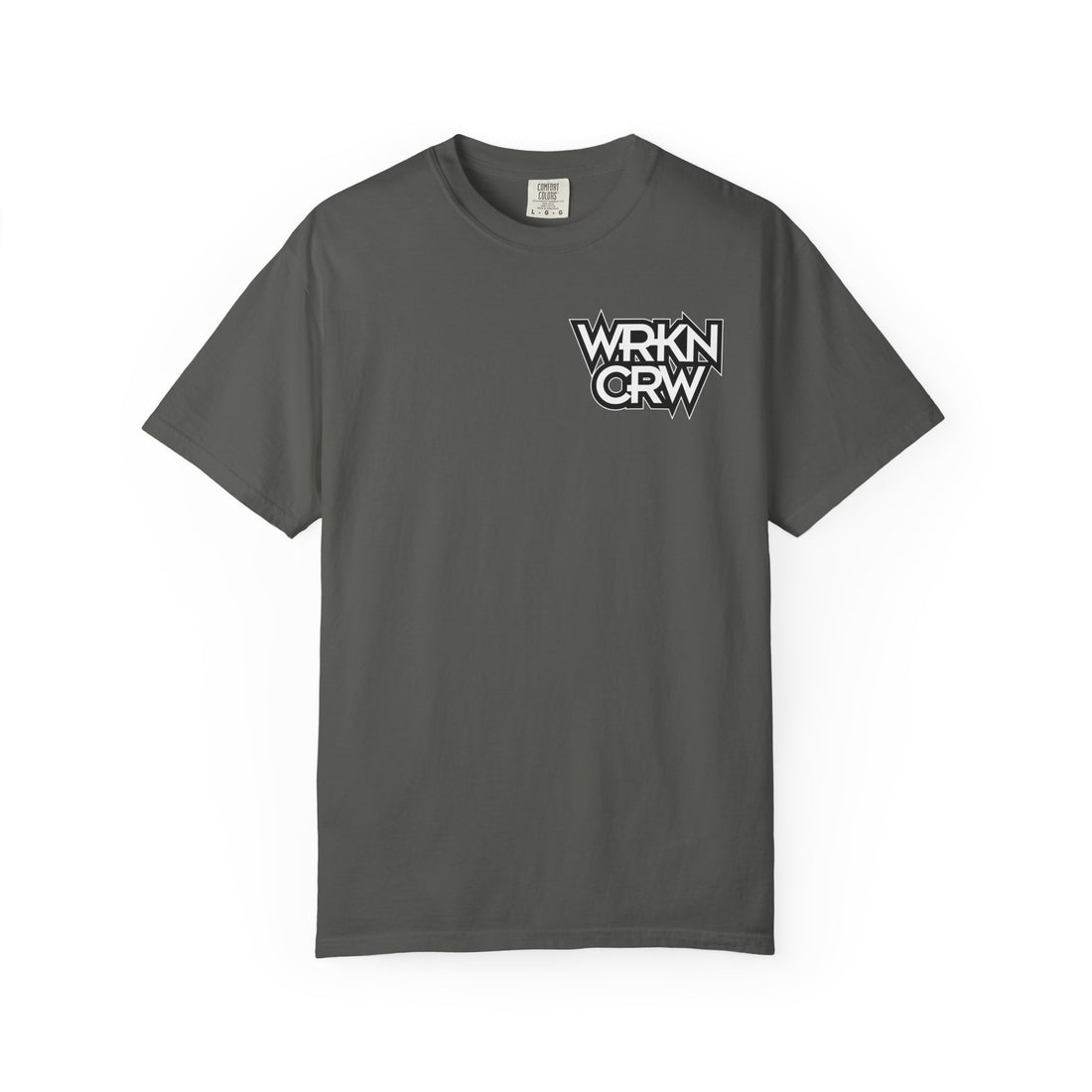 WRKN CRW Weightlifting T-Shirt — "for those willing to work" Gym Tee