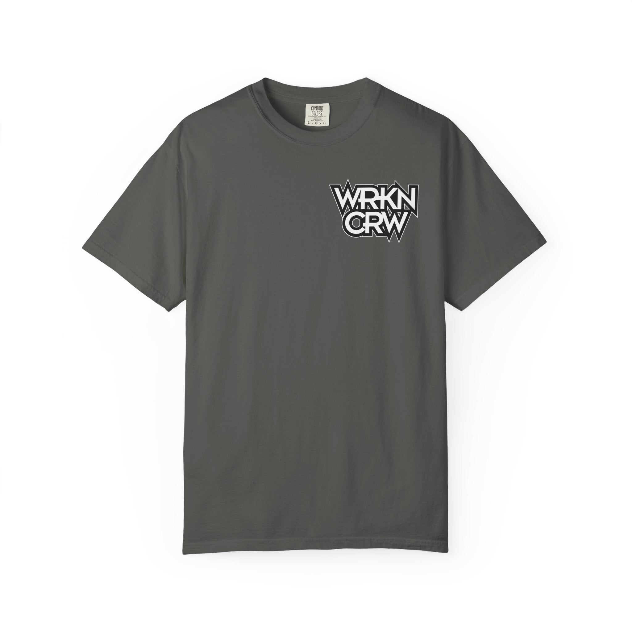 WRKN CRW Weightlifting T-Shirt — "for those willing to work" Gym Tee