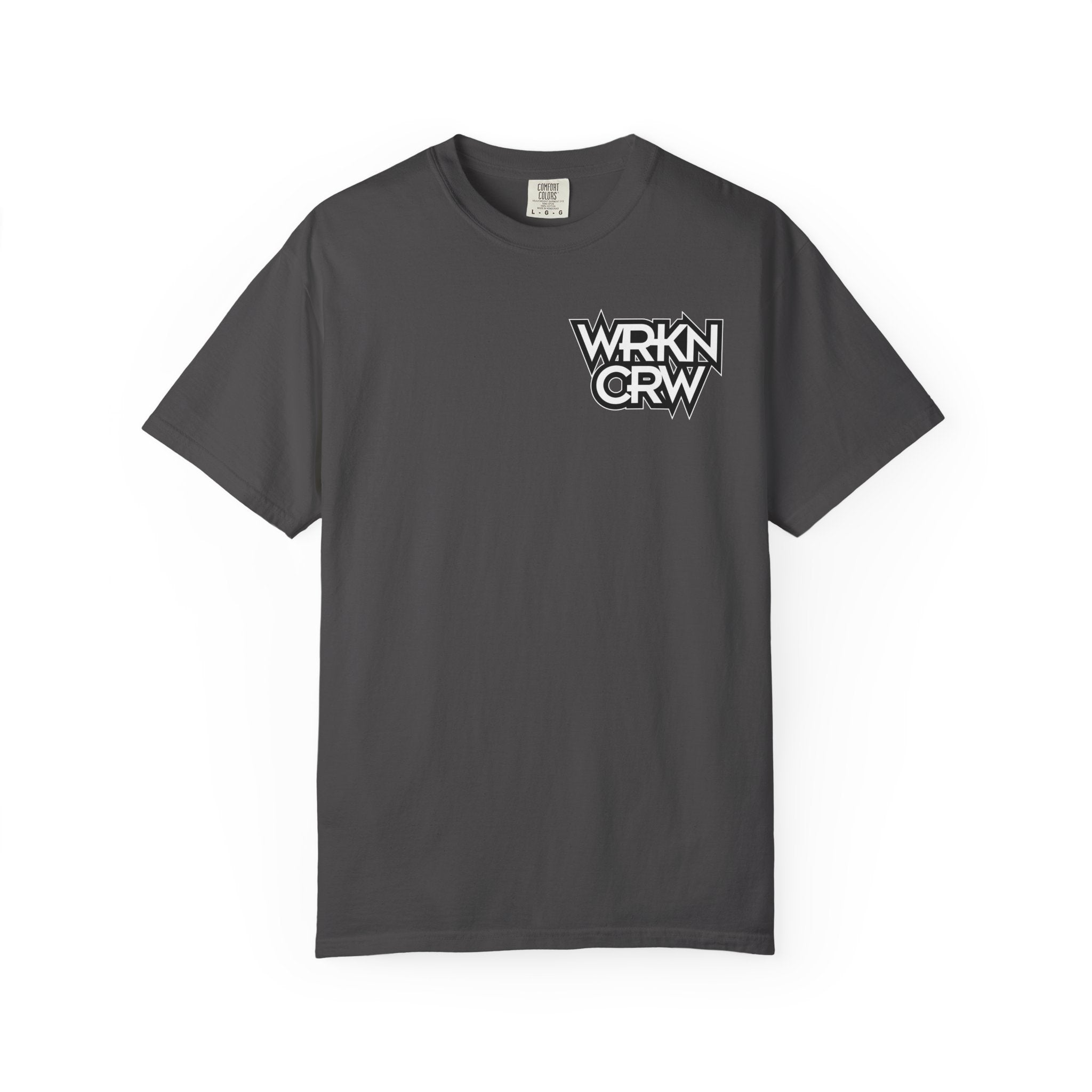 WRKN CRW Weightlifting T-Shirt — "for those willing to work" Gym Tee