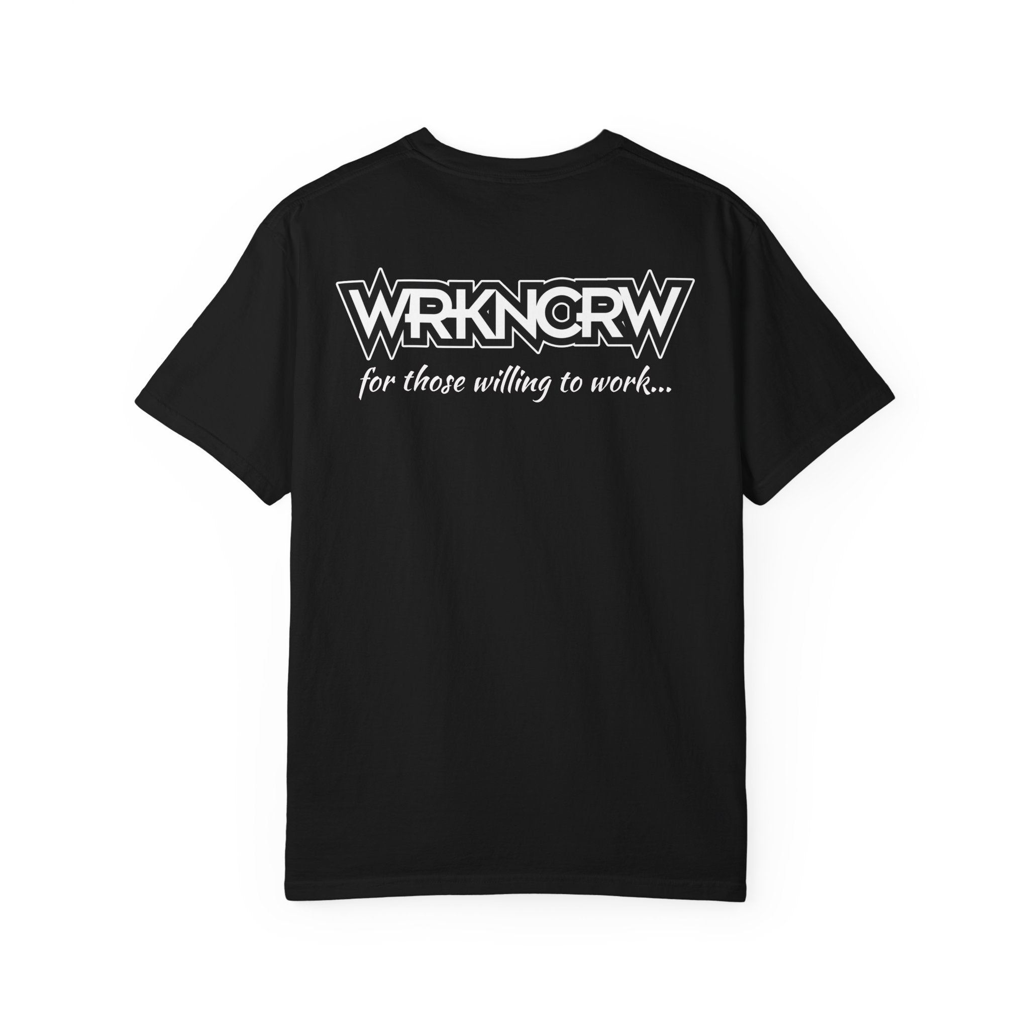 WRKNCRW Graphic T-Shirt — "DOMINATE" Motivational Fitness Tee