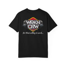 WRKN CRW Weightlifting T-Shirt — "for those willing to work" Gym Tee