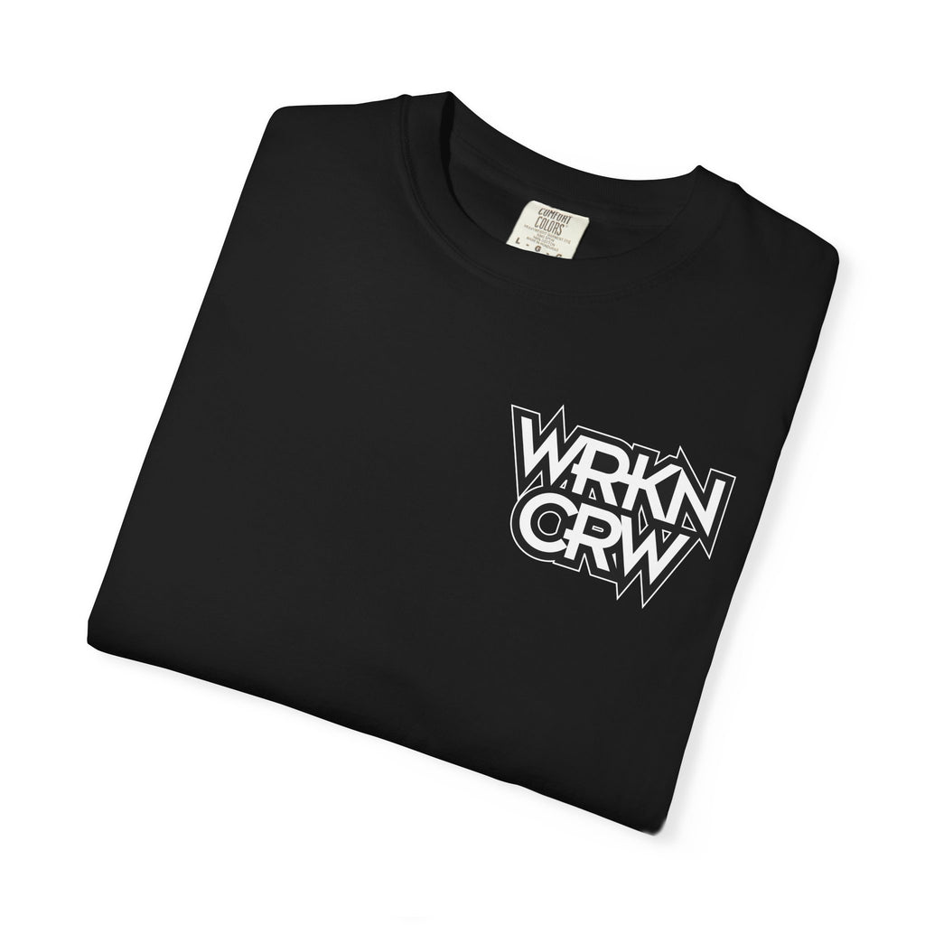 WRKN CRW Weightlifting T-Shirt — "for those willing to work" Gym Tee