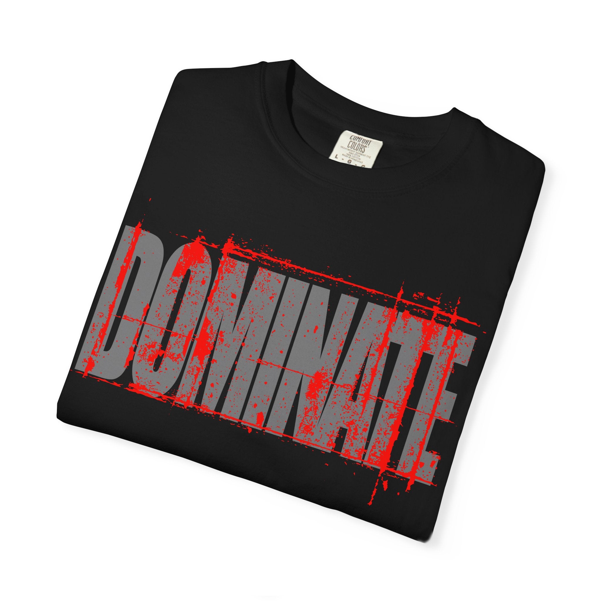 WRKNCRW Graphic T-Shirt — "DOMINATE" Motivational Fitness Tee