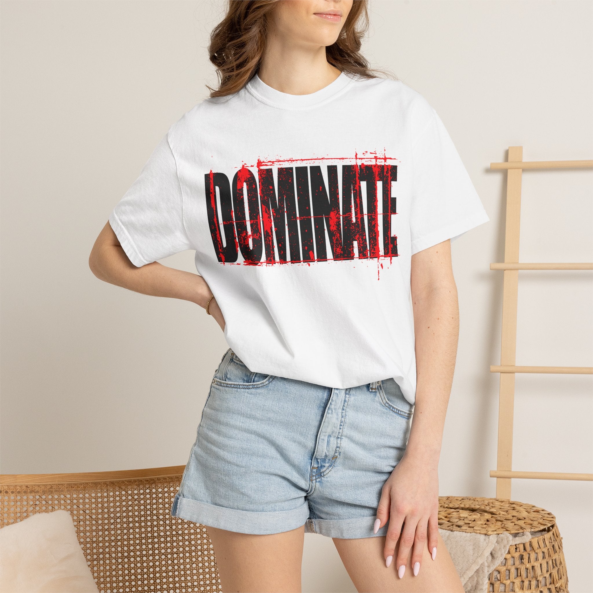 Dominate Graphic T-Shirt — WRKN CRW Weightlifting Crew Tee