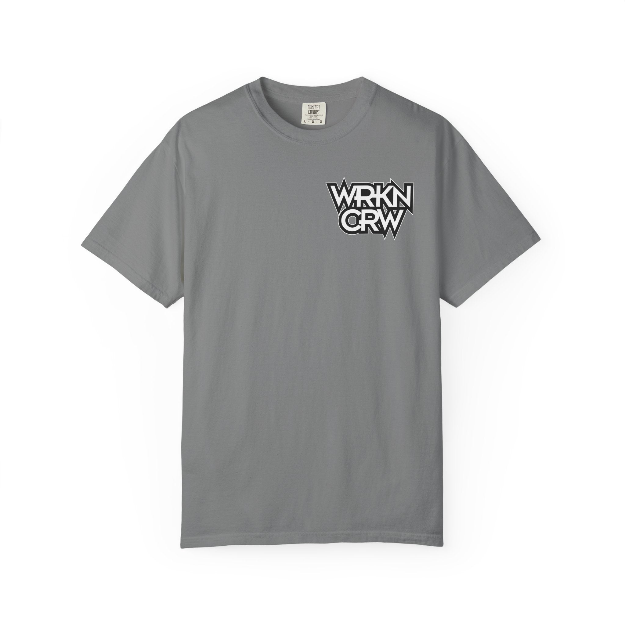 WRKN CRW Weightlifting T-Shirt — "for those willing to work" Gym Tee