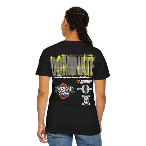 Dominate Back Unisex Garment-Dyed T-shirt
