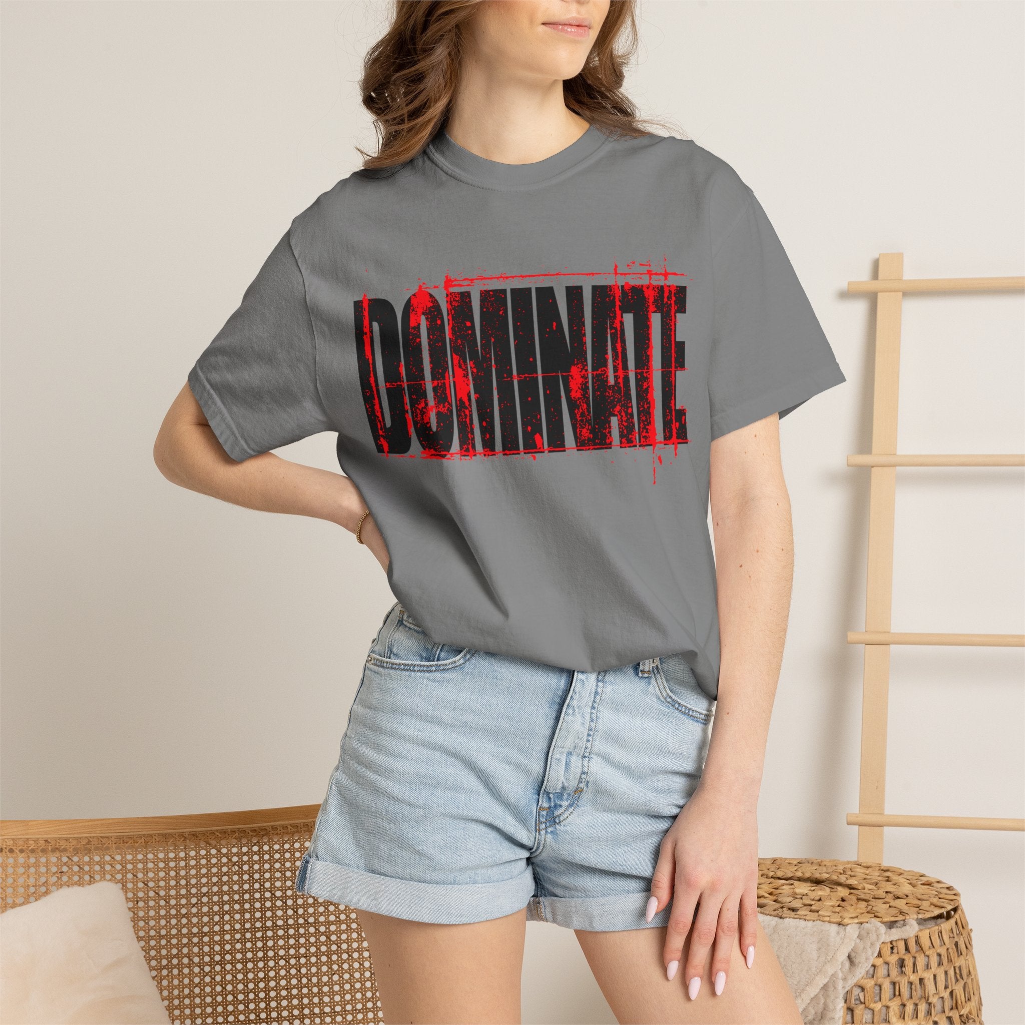 Dominate Graphic T-Shirt — WRKN CRW Weightlifting Crew Tee