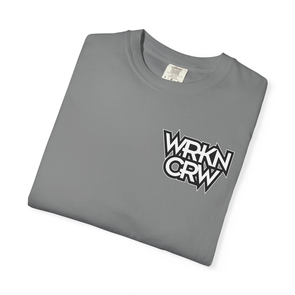 WRKN CRW Weightlifting T-Shirt — "for those willing to work" Gym Tee