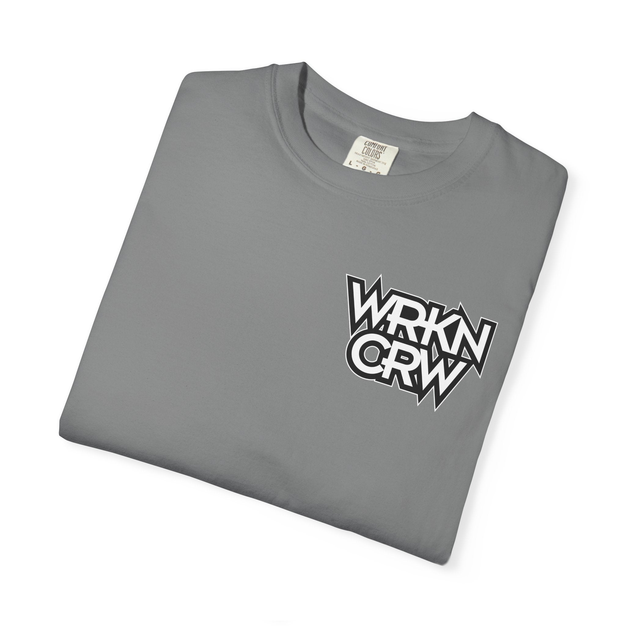 WRKN CRW Weightlifting T-Shirt — "for those willing to work" Gym Tee
