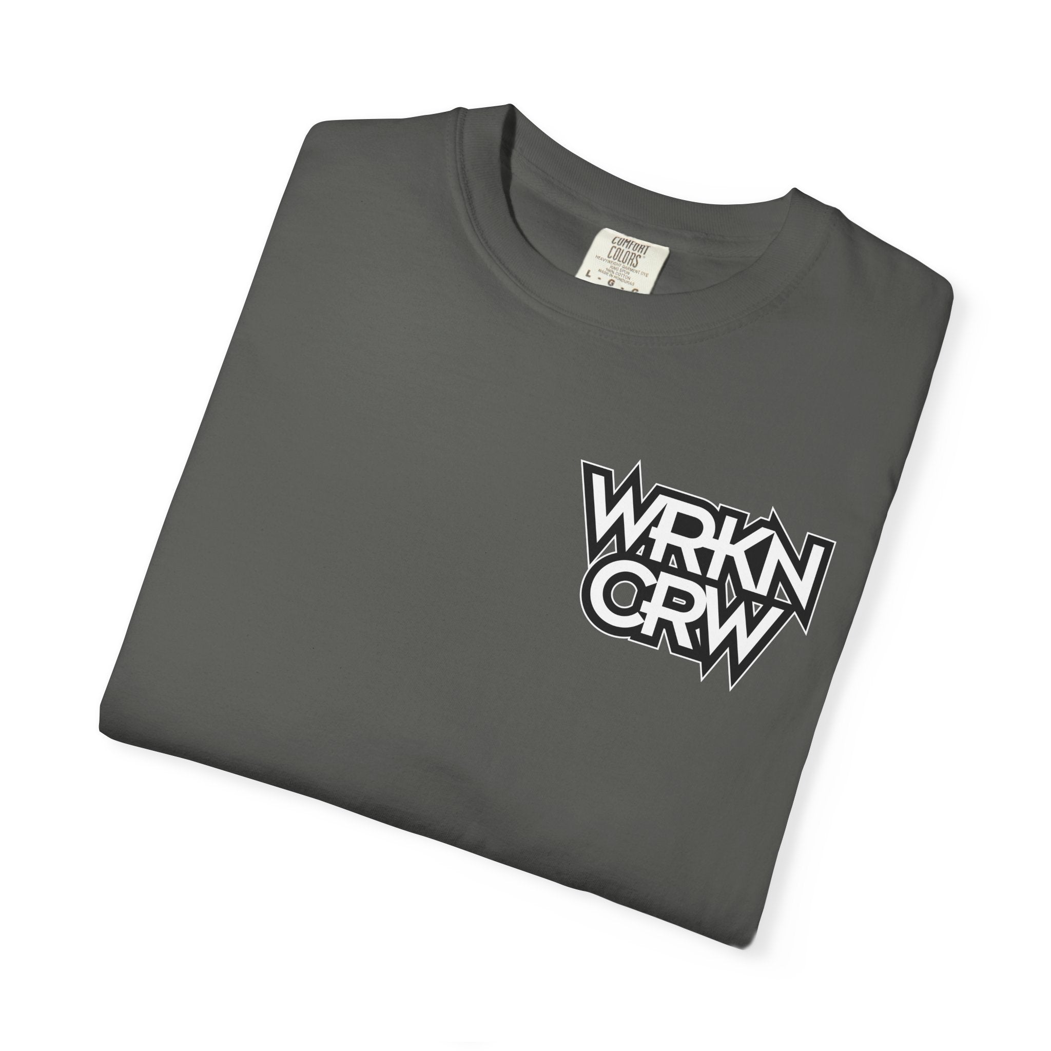 WRKN CRW Weightlifting T-Shirt — "for those willing to work" Gym Tee