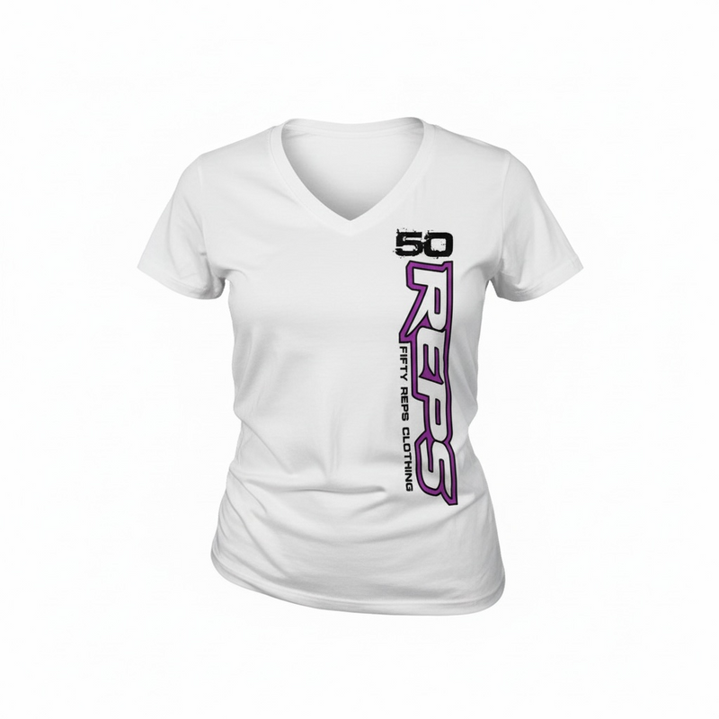 Womans V-Neck 50 Reps Top