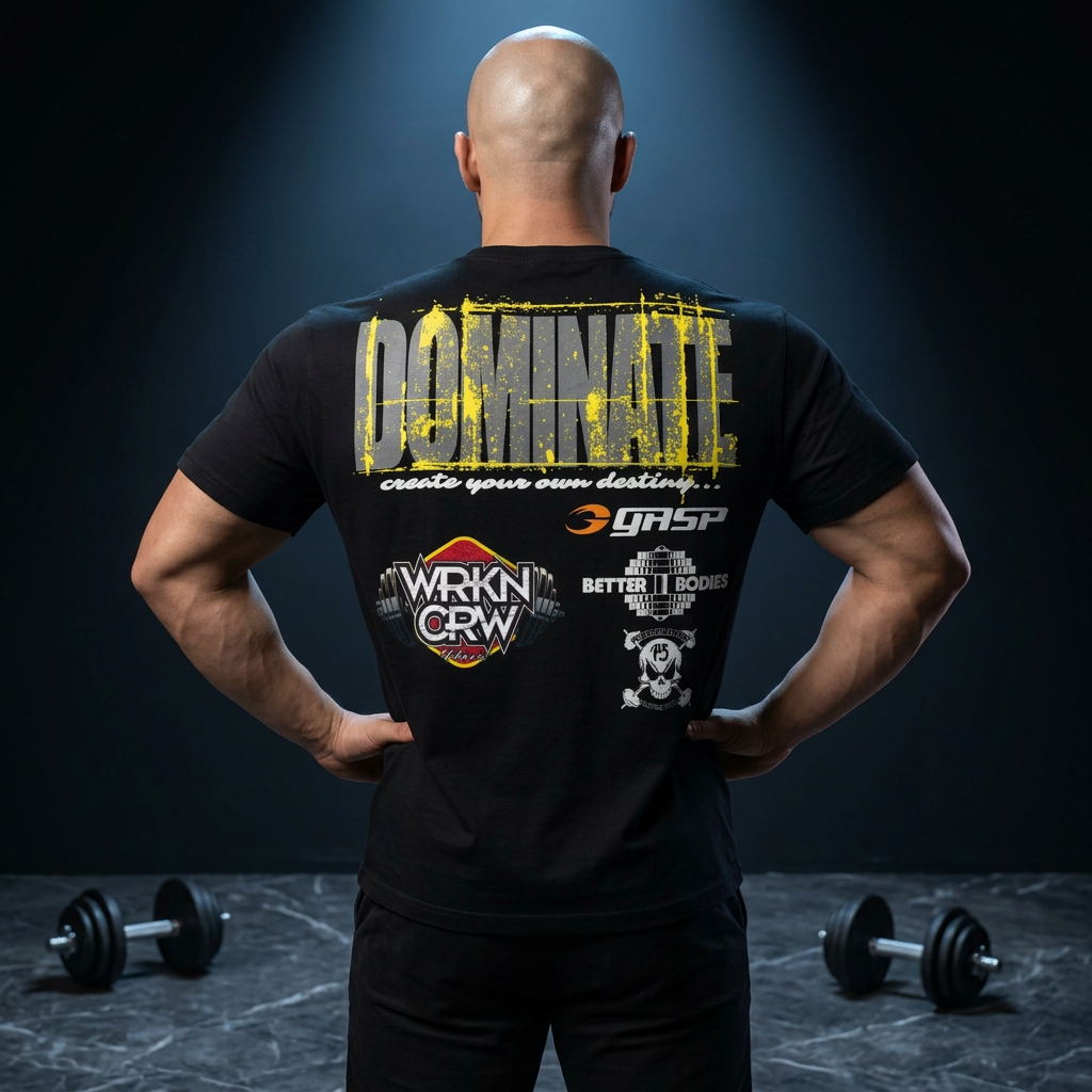 Dominate Back Unisex Garment-Dyed T-shirt