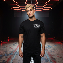 WorknCrw Graphic T-Shirt — “WRKN CRW” Front Logo & “for those willing to work...” Back